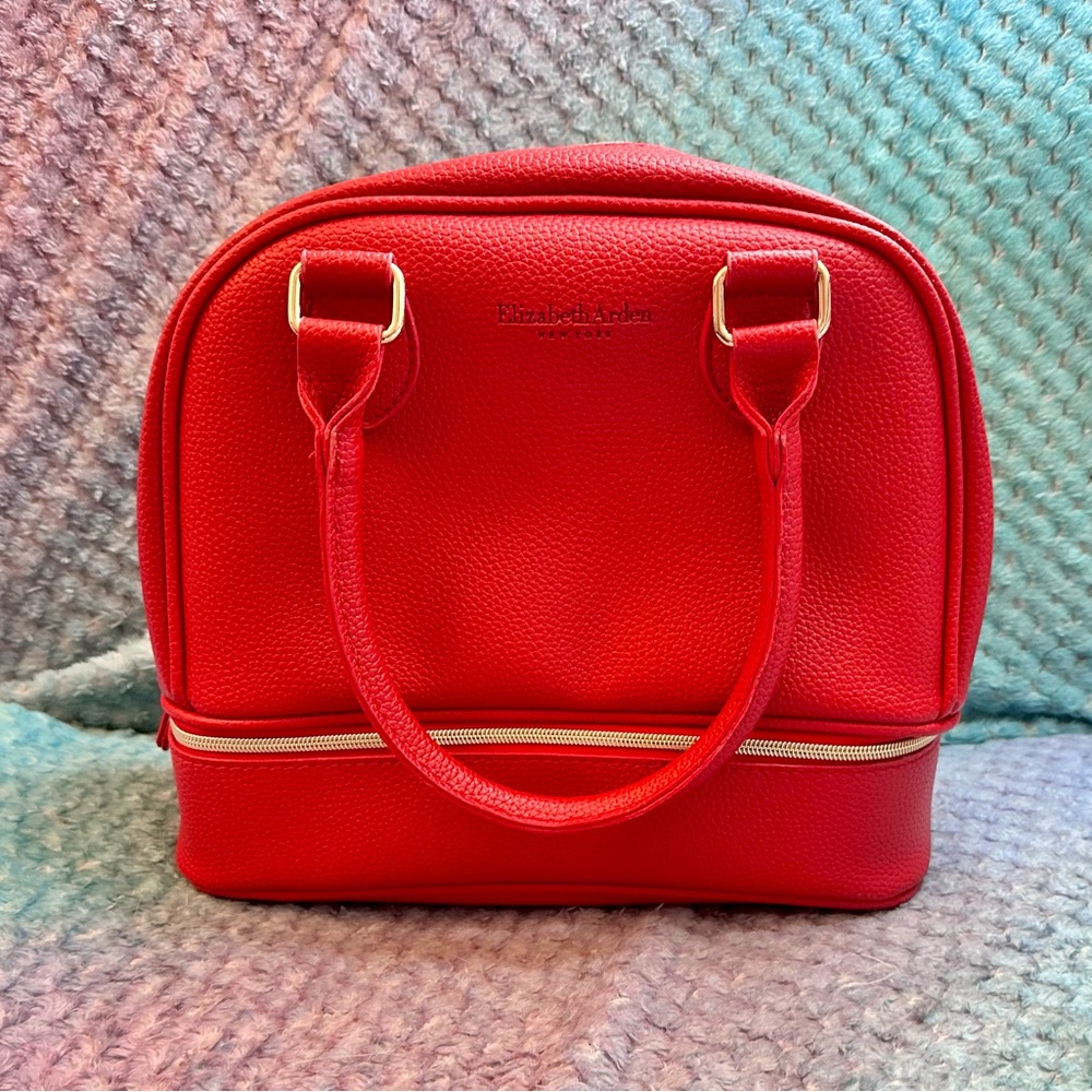 Elizabeth Arden Bold Red Cosmetic Bag